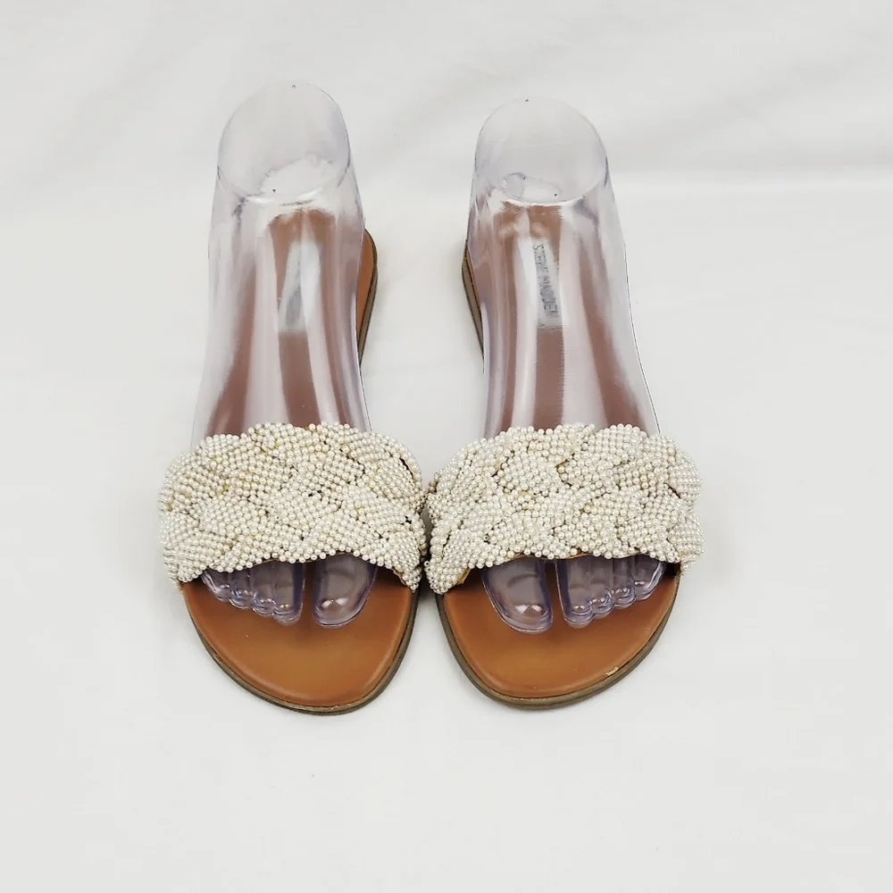 Steve Madden Phraya Beaded Slide Sandals